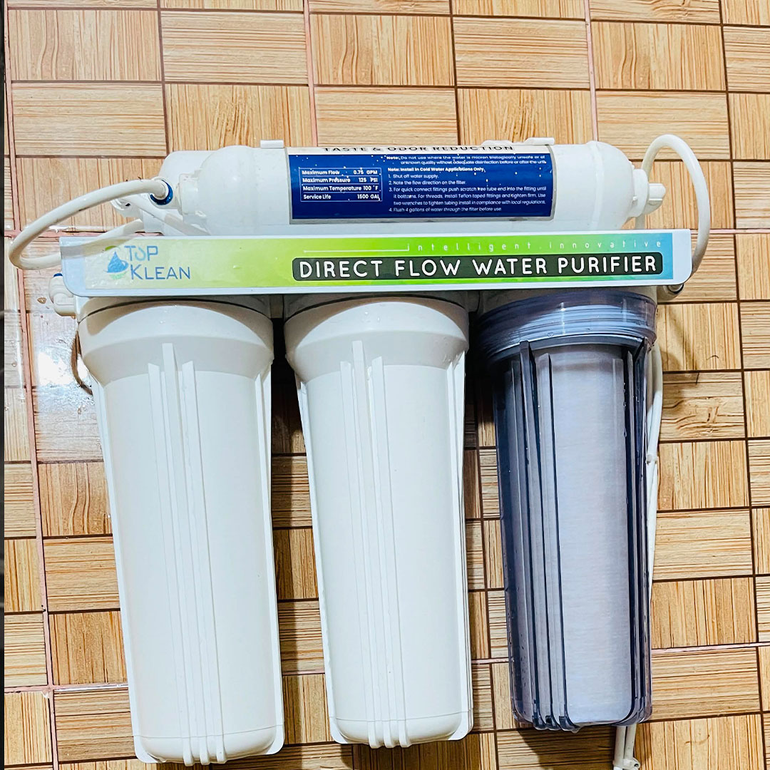 Direct Flow Water Purifier Installation