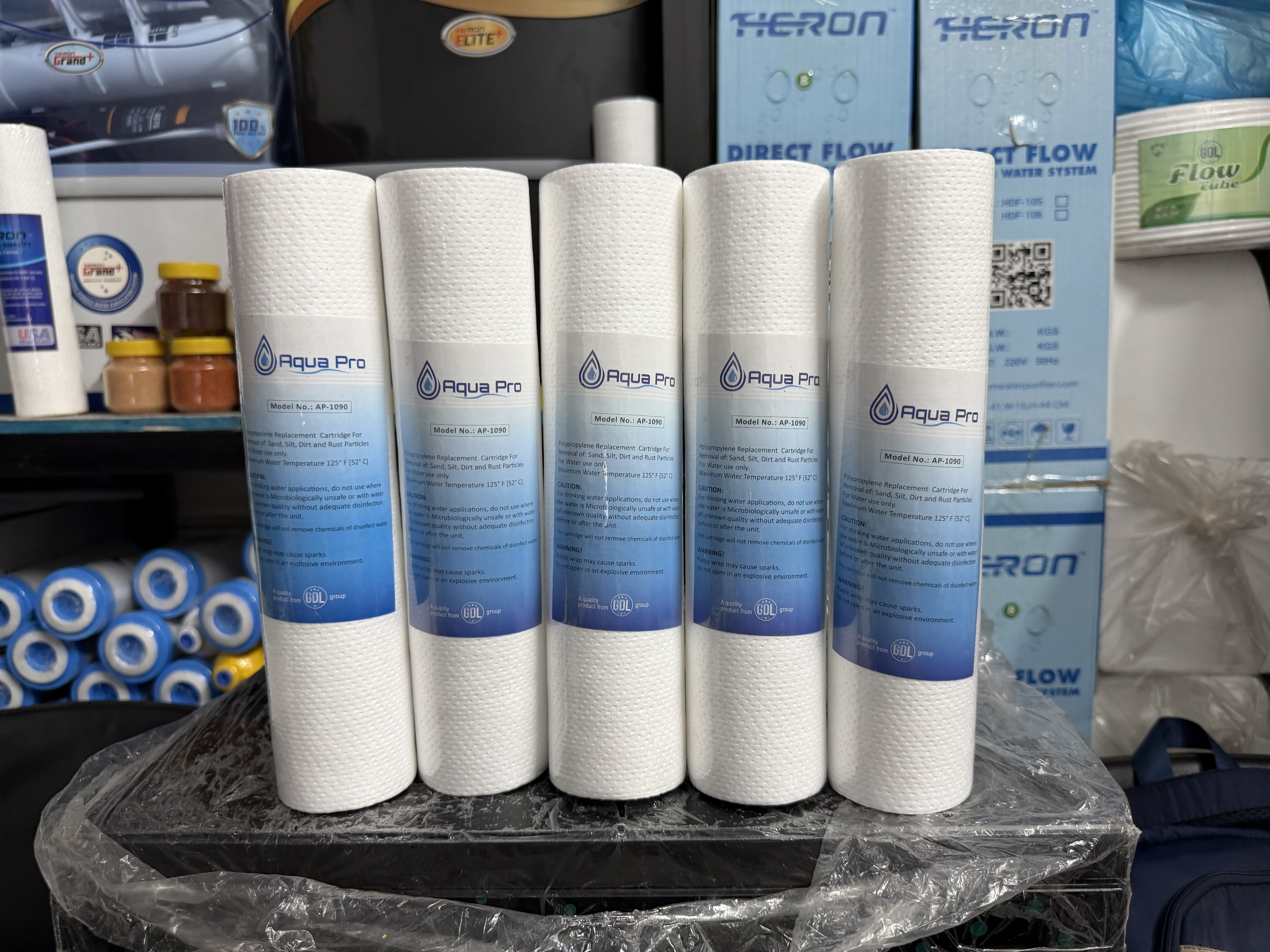 PP Filter 5 PCS Combo Pack – Premium Water Purifier Sediment Filter | Aqua Pro | 10 Inch